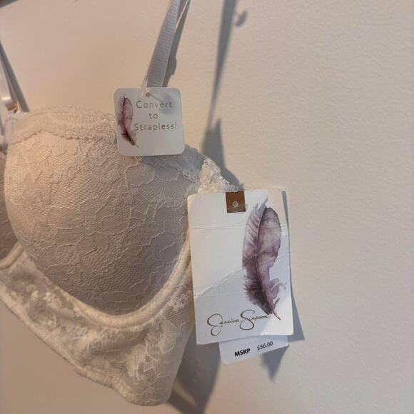 White lace bra 36c nwt - Picture 2 of 8